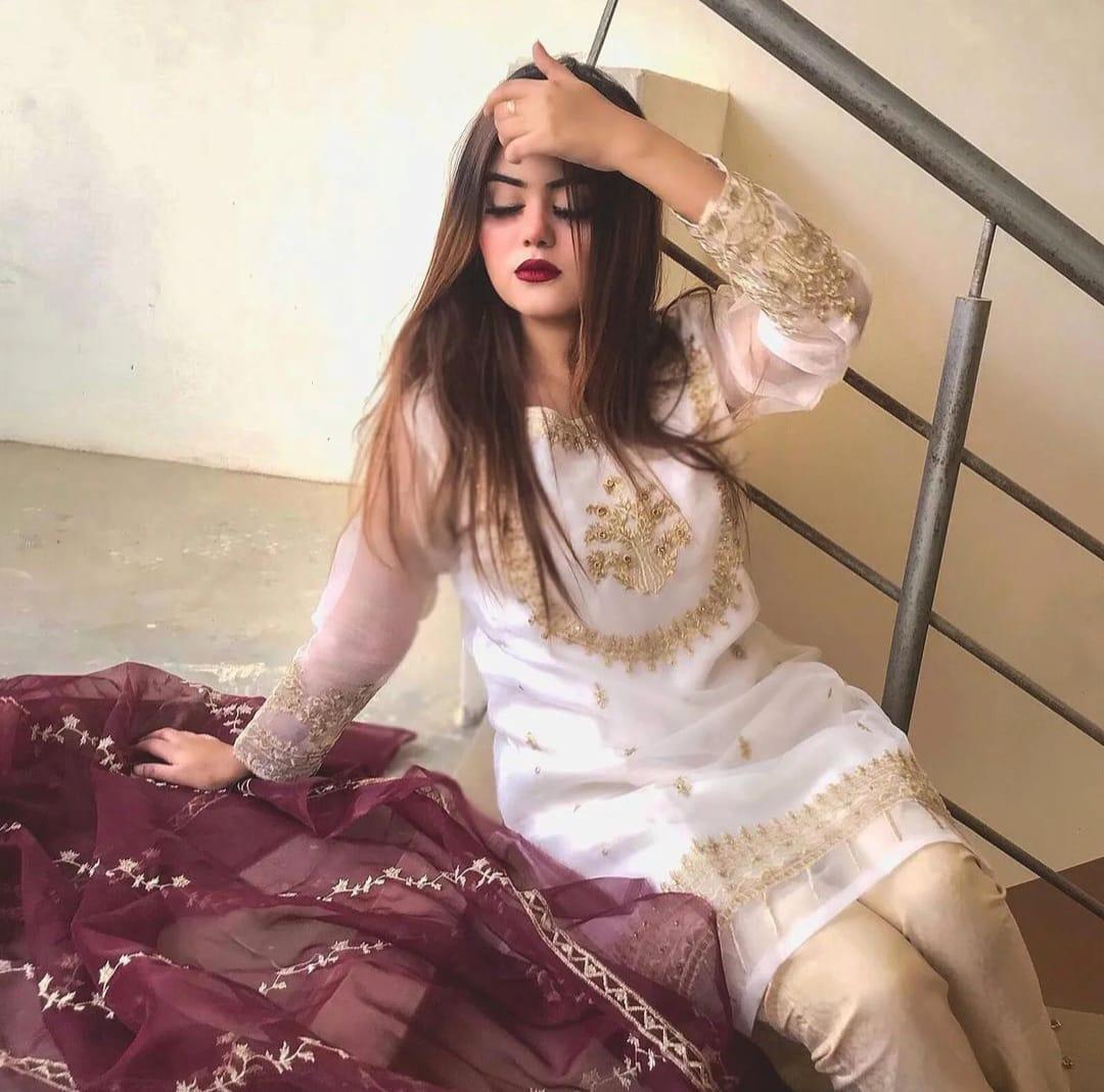 3 Pcs Women's Stitched Hand Work Suit