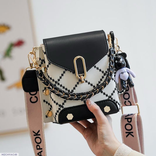 2024 new high-grade simple elegant Korean style fashionable niche mobile phone bag women's shoulder crossbody versatile Large Capacity