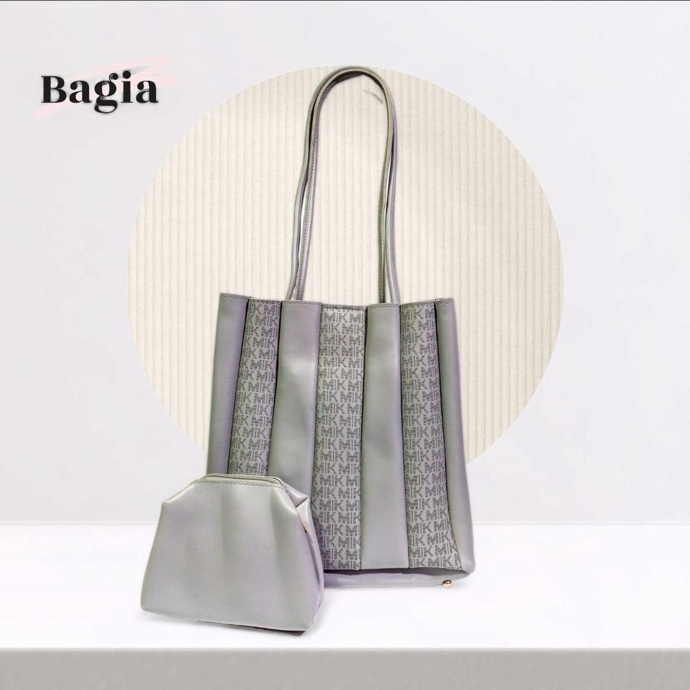 Women's PU Leather Plain Top Handle Tote